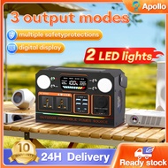 Portable Power Station 300W/400W/600W MAX AC 220V Portable Power Station Emergency Output Backup Pow