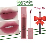 Son Kem Lì 3CE Double Wind - Màu Đỏ Vang 4.6g Blur Water Tint Say Đắm [CHÍNH HÃNG CHECK HIDDEN TAG]