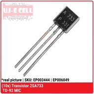 Transistor 2SA733 A733 TO-92 Bipolar Transistor PNP Transistor 50V 250mW Tr A733 733