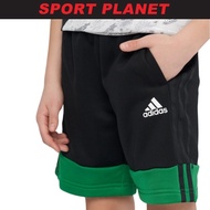 adidas Kid/Junior 3-Stripes Aeroready Primeblue Short Tracksuit Pant Seluar Budak (GM8448) Sport Planet 28-19