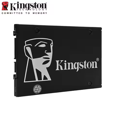 Kingston 2.5" SATA 3.0 SSD KC600 Solid State Drive 256GB 512GB 1TB 3D TLC internal Hard Drive for La