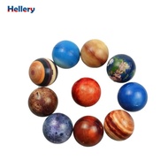 [Hellery] Solar System Planet Toy Squeezable Foam Balls Detailed Planet Stress Ball for Science Proj