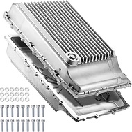 328053200 Heavy Duty Cast Aluminum Transmission Oil Pan Compatible with Ford F150 F-150 Ranger Musta