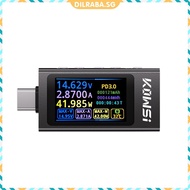 ✥Dilraba✥【In Stock】 Type-C Current and Voltage Monitor DC 4-30V 0-12A Voltage Current Meter Voltage 