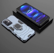 POCO F5 / F5 PRO 5G Magnetic Ring Holder Iron Man Military Armor Hard PC Cover Casing Full Protectio