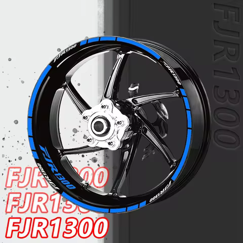 NEW For FJR1300 FAZER FZ1 S/N FJR Fazer Motorcycle Tire Inner Ring Sticker Front Rear Wheel Stripe R
