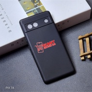 GOOGLE PIXEL 7A CASE MACARON BLACK SILICON BLACK GOOGLE PIXEL 7A