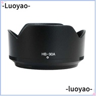 LUOYAO1 Lens Hood, ABS HB-90A 62mm Anti-Glare Cover, Practical Black Protective Shield for Nikon Z D
