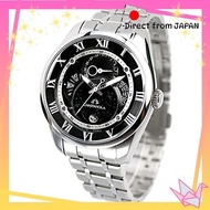 [Citizen] CITIZEN CAMPANOLA Eco-Drive Collection Ring Solar Solar Moon Phase Eco-Drive Men's Watch B