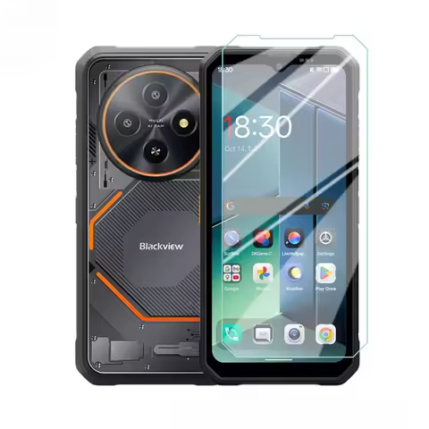 For Blackview Fort 2 Clear Tempered Glass Screen Protector for Black View BV Fort2 FORT 2 2.5D HD Ul