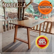 Work table 160x80x75 cm Minimalist wooden table/ gaming table Cosmetic table ~ Model E