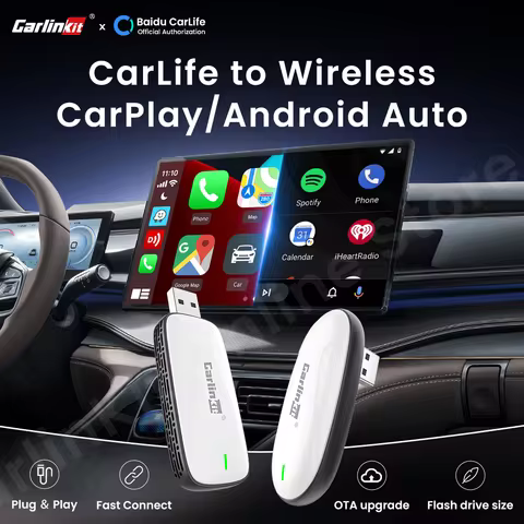 Carlinkit X1CA/X2CA Wired Carlife to Carplay Android Auto Wireless Adapter for BYD MG Geely Chery Ja