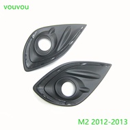 Car accessories body parts front bumper grille 50-C11A fog lamp cover for Mazda 2 2012-2013 DE