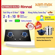 Rinnai RB982G Built-In Gas Hob / Rinnai RB-982G Gas Stove / 2 Tungku Dapur Rinnai Cooker Hob