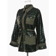 Premium TAG label sequin jacket