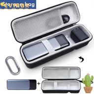 CYMX Power Bank Cover, Carabiner Hard Storage Bag,  EVA 24000mAh Waterproof Protective Shell for Ank