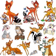 Bambi Tk.75 Cartoon Iron-On Patch Set Easy To Iron Hot Rolled Film Sheet Shirt Iron On Patch