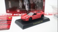 Kyosho 1/64 Ferrari F430 Scuderia Spider 16M 430 V8 2008 Scuderia RED