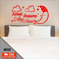 Bedroom wall stickers, bedroom wall stickers, decoration stickers, wallpaper 2 Amito Interior