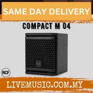 RCF COMPACT M 04 Passive 2-Way Speaker - Black / White ( COMPACTM04 / M04 )