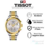 [Official Warranty] Tissot T150.417.22.031.00 Men's PR 100 Chronograph 40mm Gold Watch T150417220310