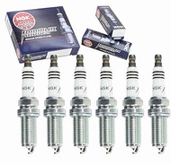 6 pc NGK Iridium IX Spark Plugs compatible with Kia Rondo 2.7L V6 2007-2012