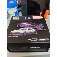 INNO MODELS 1: 64 Malaysia IAM 2025 Exhibition Limited Mazda RX7 FD3S+Panem Purple Double Car Set On
