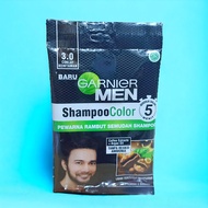 GARNIER MEN SHAMPOO COLOR PEWARNA RAMBUT SEMUDAH SHAMPOO SACHET