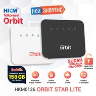 Telkomsel Orbit Star Lite Modem WiFi HKM 4G High Speed Internet Bonus Data 150gb Unlock All Operators