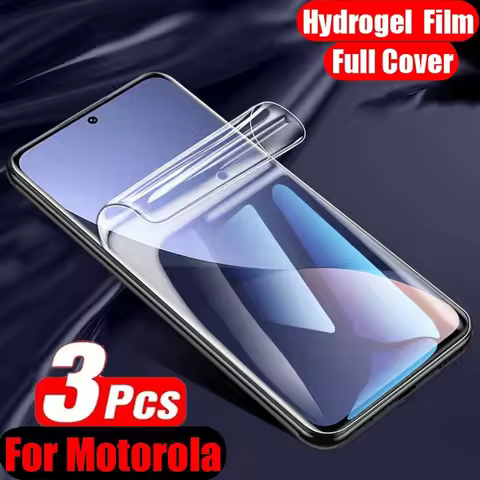 3pcs Hydrogel Film For Motorola Moto G71 5G G31 G41 G51 G71 G13 G23 G53 G73 G22 G32 G42 G52 G72 Scre