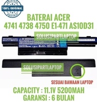 Ready Batre Battery Original Acer Aspire 4741 4741G 4741Z 4741Zg 4752