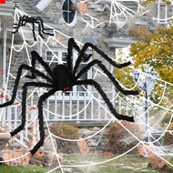30/50/75cm Black Horror Halloween Decoration Spider Giant Spiders for Home Horror House Decor Haunte