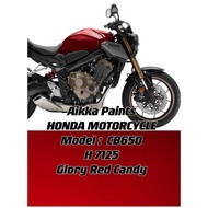 AIKKA HONDA UC6043 / H7125 / GLORY RED CANDY / 2K PAINT / CAR AND MOTOR / DIY COLOR
