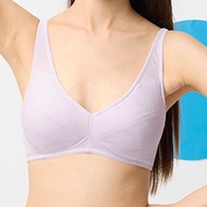 Bingting-Student Series-Hole Feeling Fiber A-C Cup Third Stage No Steel Ring Fit Underwear (Fun Purp