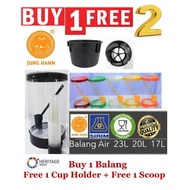 Balang Air Tebal 23 Liter Tebal Cap Unta Jung Hann Food Grade Drinks Dispenser Tong Pasar Malam