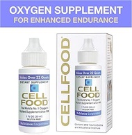 Cellfood Liquid Concentrate, 1 oz. Bottle – Oxygen Supplement, Enhanced Endurance - Contains Seaweed Sourced Minerals, Enzymes, Amino Acids, Electrolytes, Superior Absorption - Gluten Free, GMO Free