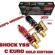 Promo SHOCK yss C EURO ORIGINAL VARIO 125 VARIO 150 SCOOPY FI BLACK RED GOLD EDITION SERIES RESERVOI