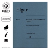 AUTHORIZED DISTRIBUTOR - G.HENLE VERLAG - ELGAR Violin Sonata op. 82