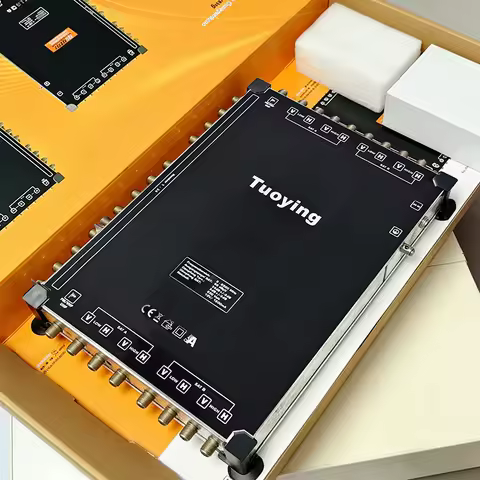 Tuoying TY-9X9X24 9 In 24 Out Satellite Multiswitch SAT-ZF Matrix Cascade Multiswitch For Hotel. Sat