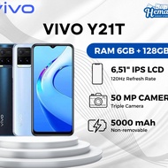 VIVO Y21T 6/128GB RAM 6GB INTERNAL 128GB GARANSI RESMI VIVO INDONESIA