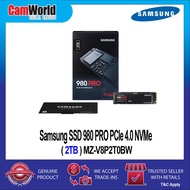 SAMSUNG SSD 980 PRO PCle 4.0 NVMe M.2 SSD (2TB) MZ-V8P2T0BW