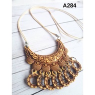 Ethnic Necklace A284 Minang Women's Necklace Accessories Long Rope Hijab Necklace Party Necklace