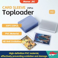 Toploader Card Sleeve, 35PT/25PCS HD/Blue Light Protective Case, Suitable for Sports Star Cards, Pok
