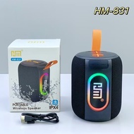 Loa Bluetooth HM-831 Không Dây Mini Âm Thanh Sống Động Đèn LED Đổi Màu Chống Nước IPX4 TWS Stereo 2