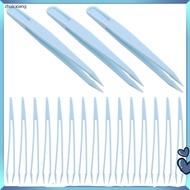 Plastic Craft Tweezers for Crafting Tong Kids Nature Exploration Toys Precision