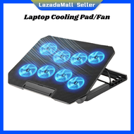 Gaming Laptop Cooling Pad/Cooling Fan (Support 12inch To 15.6inch Laptop)(Blue)