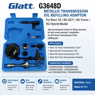 Glatt G3648D Metallic Transmission Oil Refilling Adaptor For Benz 7G / 8G-DCT / 9G Tronic / 9G Hybri