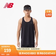 NEW BALANCE NB官方23新款Q SPEED系列男款舒适休闲透气运动跑步背心 BK MT23280 L