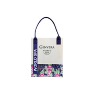 Ginvera World Spa Felt Bag Tote Bag Purple Color 1pcs