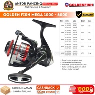 Reel Pancing Golden Fish Galaxy 1000 2000 3000 4000 6000